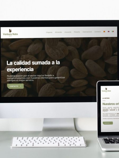 Diseño y Desarrollo Web: Ventura Nuts