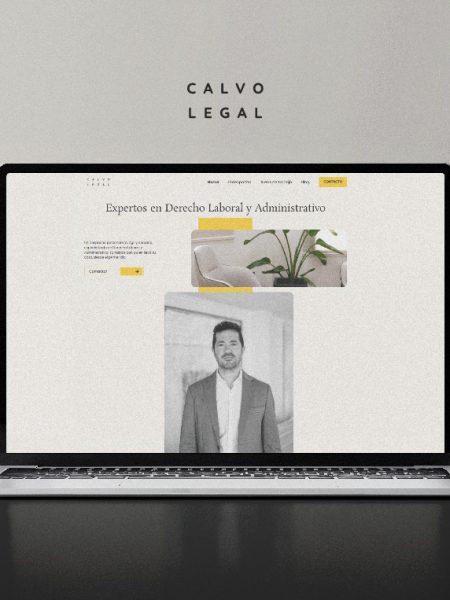 Diseño Web: Calvo Legal